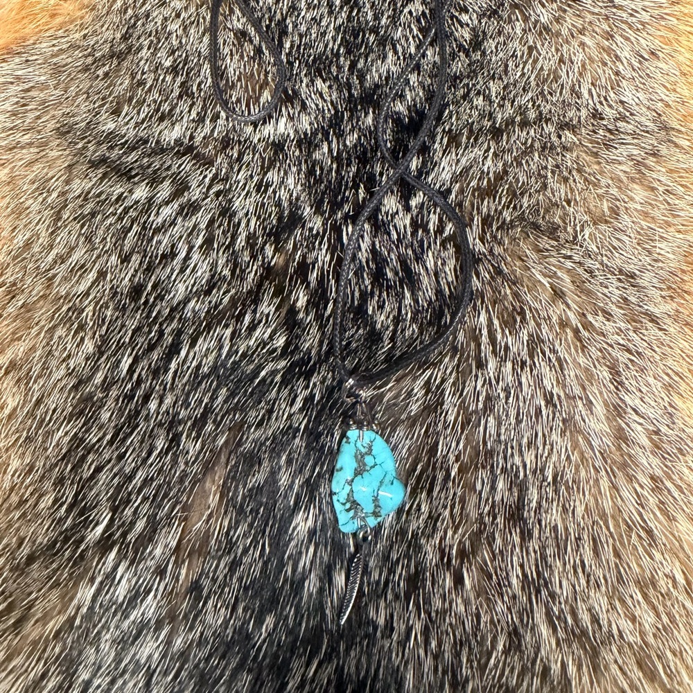Turquoise Stone Pendant Necklace